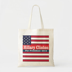 Hillary Clinton für Präsidenten 2016 Tragetasche