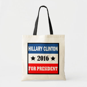 Hillary Clinton für Präsidenten 2016 Tragetasche