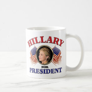 Hillary Clinton für Präsidentin 2016 Kaffeetasse