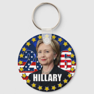 Hillary Clinton für Präsidentin 2016 Schlüsselanhä Schlüsselanhänger