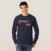 Hillary Clinton für Shirt Präsidenten-2016 (Vorne ganz)