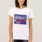 Hillary Clinton für Shirt Präsidenten-2016 (Vorderseite)