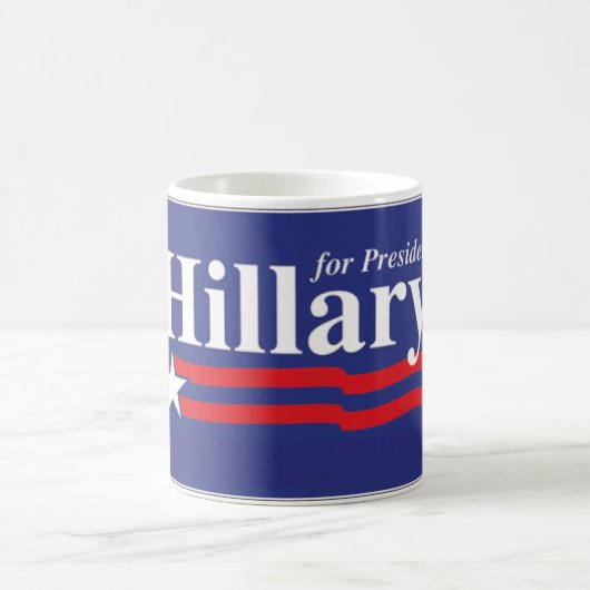 Hillary Clinton für Tasse 2016 Präsidenten-Kaffee (Mittel)