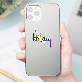 Hillary Clinton Gay Pride Sticker (Telefon)
