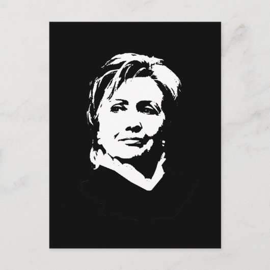 Hillary Clinton Gear Postkarte (Vorderseite)