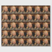 Hillary Clinton Geschenkpapier (Flach)