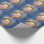 Hillary Clinton Geschenkpapier (Ecke)