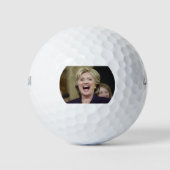 Hillary Clinton Golf Balls Golfball (Vorderseite)