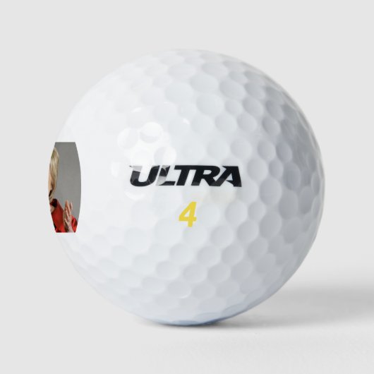 Hillary Clinton Golf Balls Golfball (Logo)