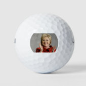 Hillary Clinton Golf Balls Golfball (Vorderseite)