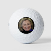 Hillary Clinton Golfball (Vorderseite)