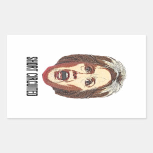 Hillary Clinton hat Kurz Circuit Rechteckiger Aufkleber