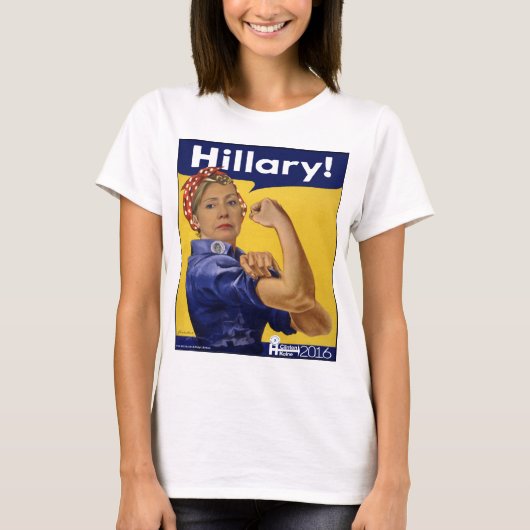 Hillary Clinton Hillary! T-Shirt (Vorderseite)