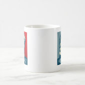 HILLARY CLINTON HOPE-.png Kaffeetasse (Mittel)