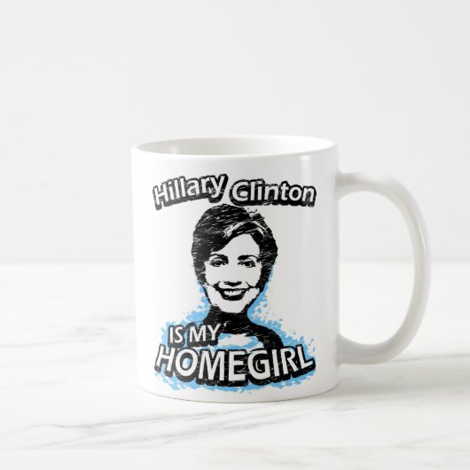 Hillary Clinton ist meine Heimat Kaffeetasse (Rechts)