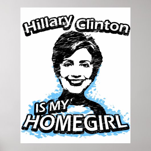 Hillary Clinton ist meine Heimat Poster (Vorne)