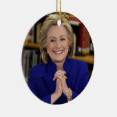 Hillary Clinton It Takes Dorf Gift Keramik Ornament (Rechts)