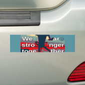 Hillary Clinton jüngster Wahlkampfslogan für 2016 Autoaufkleber (Auf Auto)