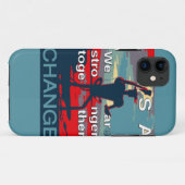 Hillary Clinton jüngster Wahlkampfslogan für 2016 Case-Mate iPhone Hülle (Rückseite (Horizontal))