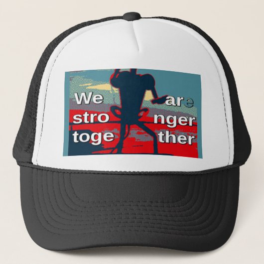 Hillary Clinton jüngster Wahlkampfslogan für 2016 Truckerkappe (Vorderseite)