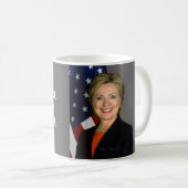 Hillary Clinton Kaffeetasse (VorderseiteRechts)
