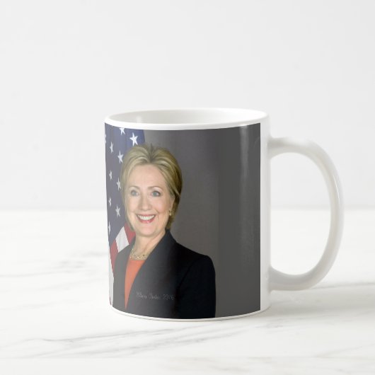 Hillary Clinton Kaffeetasse (Rechts)
