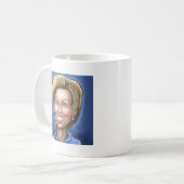 Hillary Clinton Kaffeetasse (Vorderseite Links)