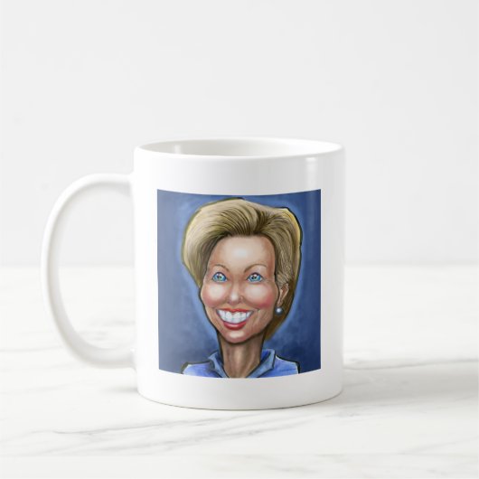 Hillary Clinton Kaffeetasse (Links)