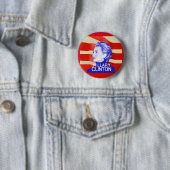 Hillary Clinton-Knopf Button (Beispiel)