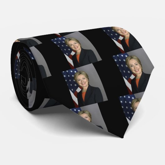 Hillary Clinton Krawatte (Gerollt)