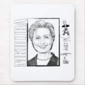 Hillary Clinton MKULTRA Mousepad (Vorne)