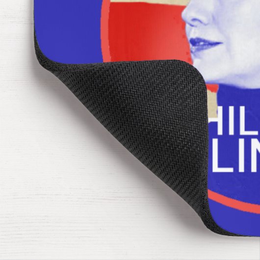 Hillary Clinton Mousepad (Ecke)