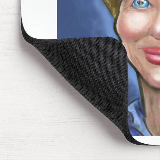 Hillary Clinton Mousepad (Ecke)