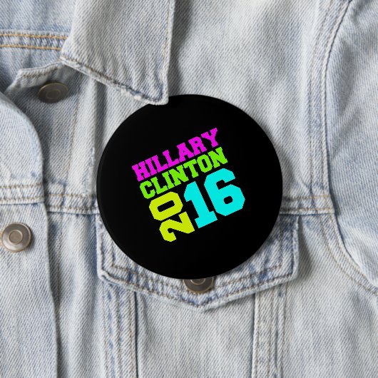 HILLARY CLINTON-NEON SWAY.png Button (Beispiel)