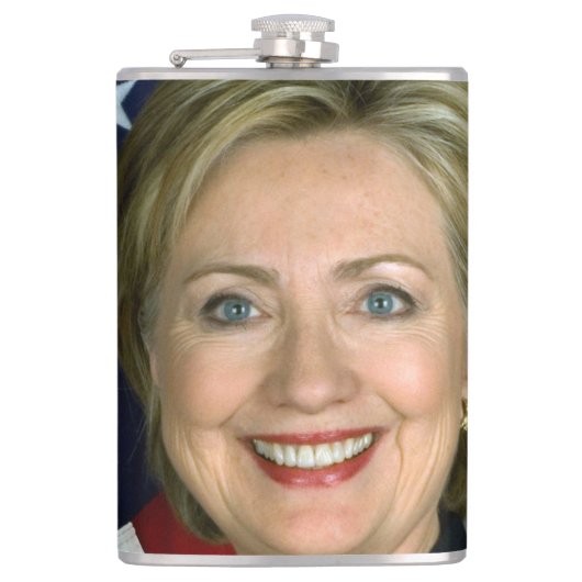 Hillary Clinton Offiziell Portrait Flachmann (Vorderseite)
