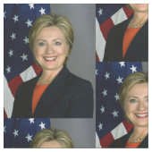 Hillary Clinton Offiziell Portrait Stoff (Nahaufnahme)