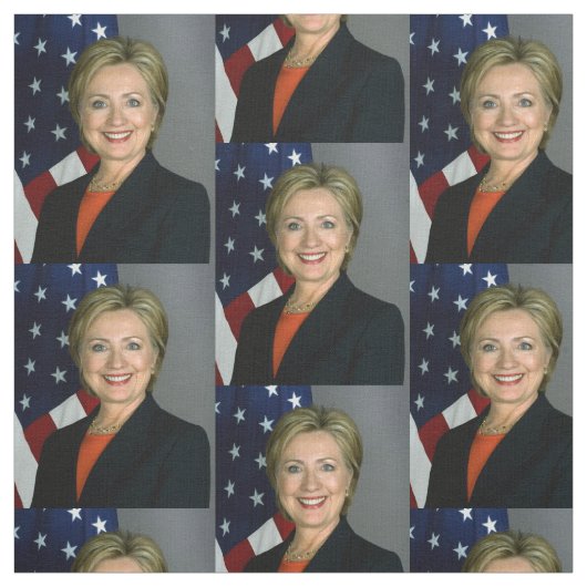 Hillary Clinton Offiziell Portrait Stoff (Muster)