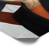 Hillary Clinton Poster (Ecke)