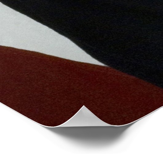 Hillary Clinton Poster (Ecke)