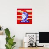 Hillary Clinton POSTER Print (Heimbüro)