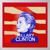 Hillary Clinton POSTER Print (Vorne)