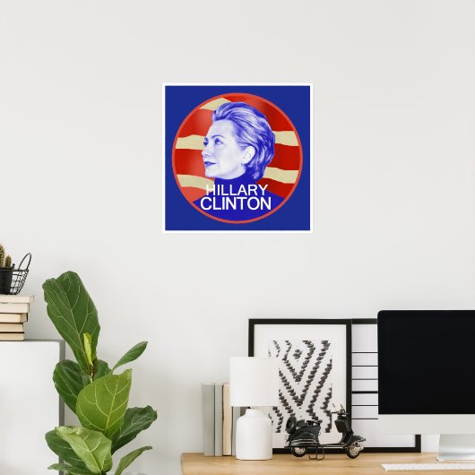 Hillary Clinton POSTER Print (Heimbüro)