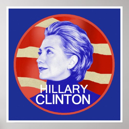 Hillary Clinton POSTER Print (Vorne)
