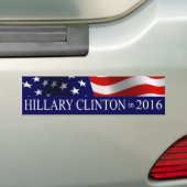 Hillary Clinton Präsident 2016 Autoaufkleber (Auf Auto)
