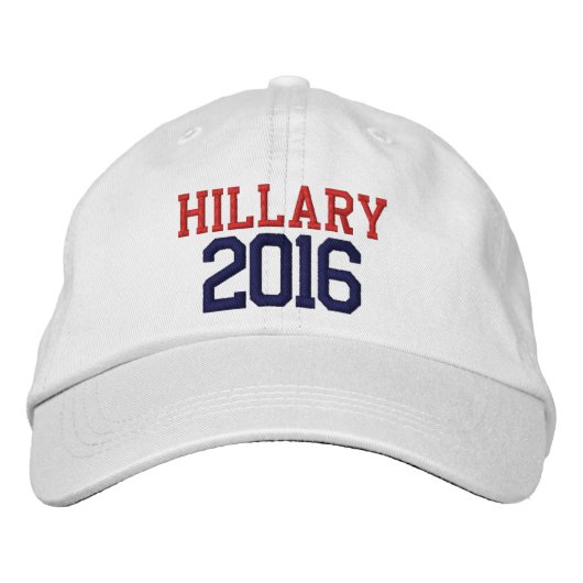 Hillary Clinton Präsident 2016 Bestickte Baseballkappe (Vorderseite)