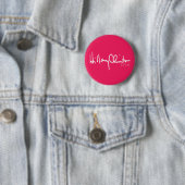 Hillary Clinton Präsident 2016 Pinback Button (Beispiel)