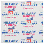 Hillary Clinton-Präsident 2016 Stoff (Muster)
