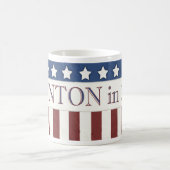 Hillary Clinton Präsident 2016 US Flagge Kaffeetasse (Mittel)