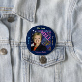 Hillary Clinton Pres, Schaltfläche "Flag" und "Küm Button (Beispiel)