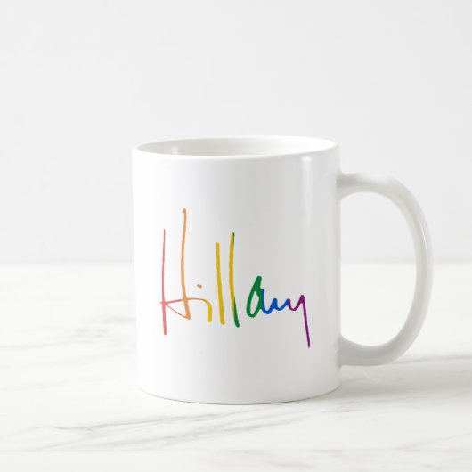 HILLARY CLINTON PRIDE -.png Kaffeetasse (Rechts)